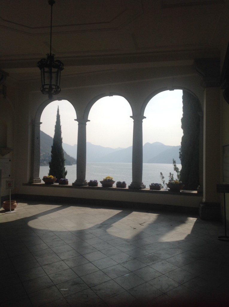 Villa Monastero bejárata 