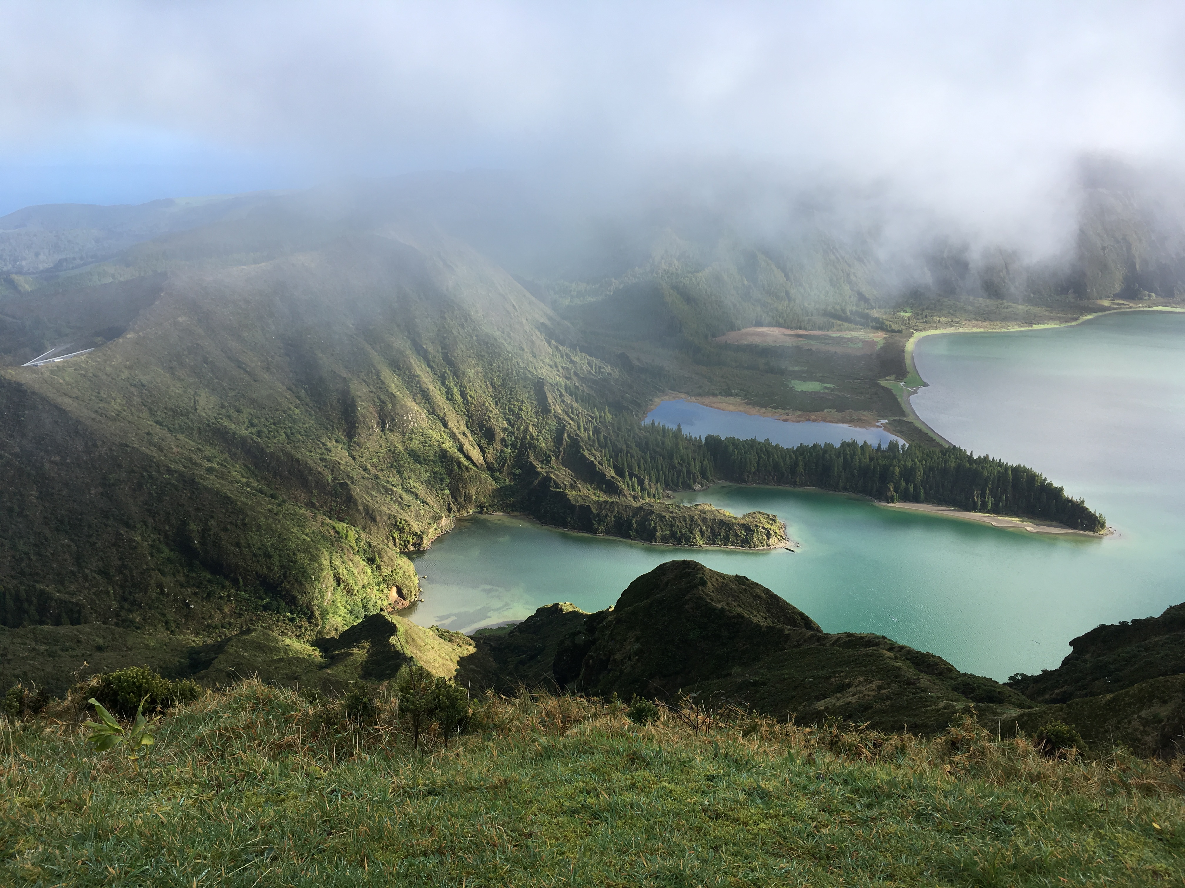 azori szigetek sao miguel élménybeszámoló, lagoa do fogo kép