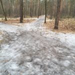 Lefagyott utak a Grunewadban