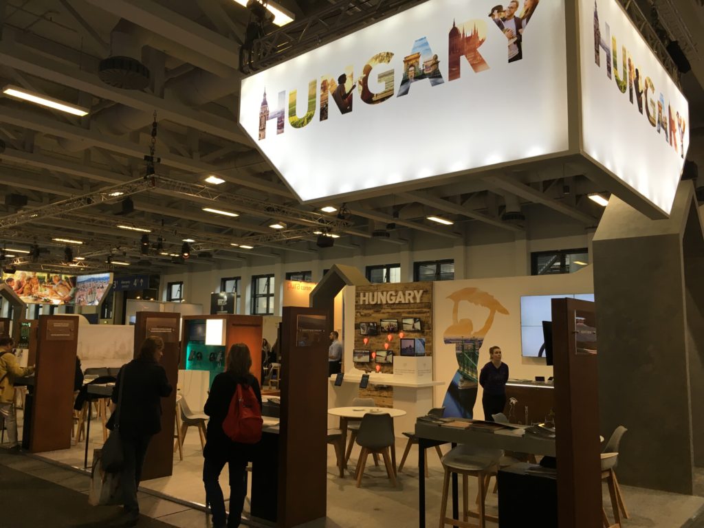 A magyar stand a 2017-es ITB Berlin utazási kiállításon 