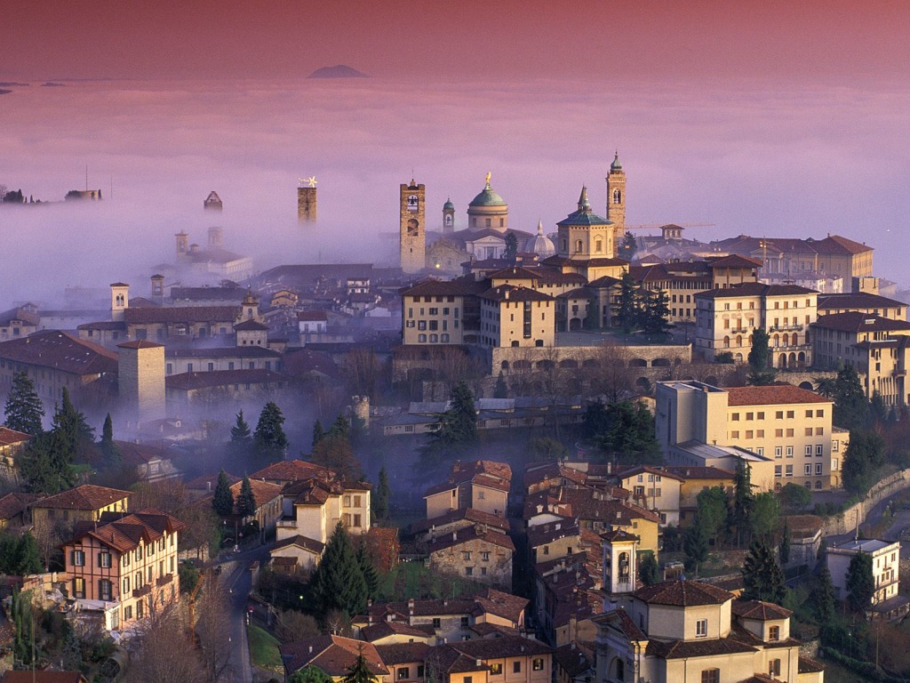 Bergamo látnivalók olasz olcsó utazás