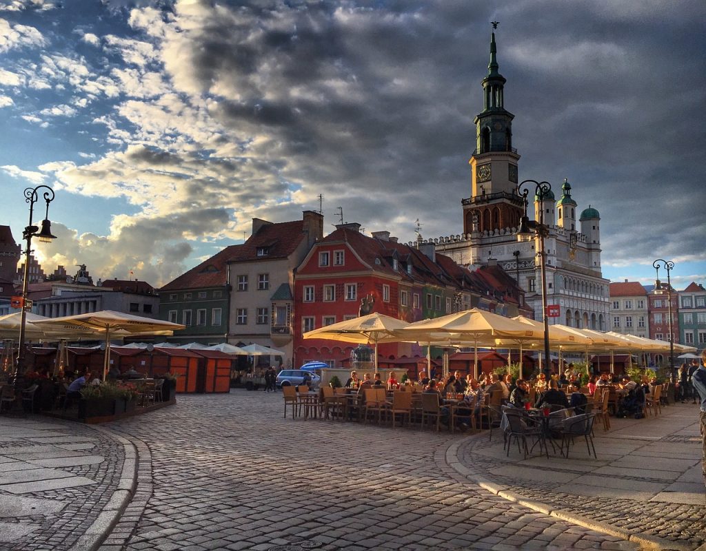 Poznan látnivalói - a főtér