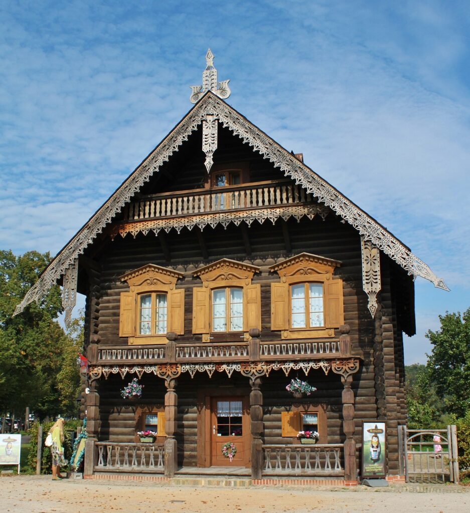 Berlin környékének látnivalói: Orosz faházak Potsdamban