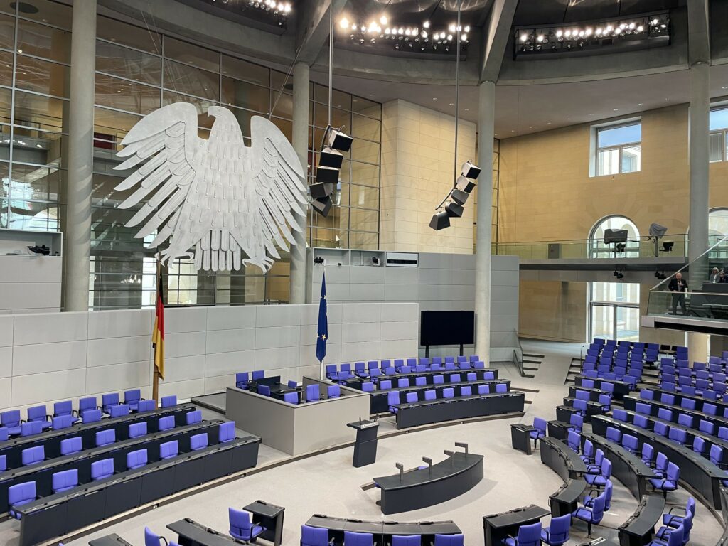 Bundestag üvegkupolája
