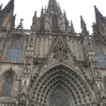 A gótikus negyed Barcelonában